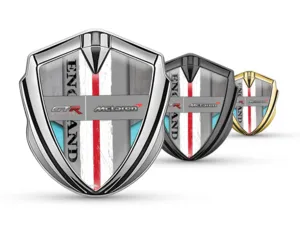 McLaren Metall Emblem Abzeichen Pro Stil Edelstahl
